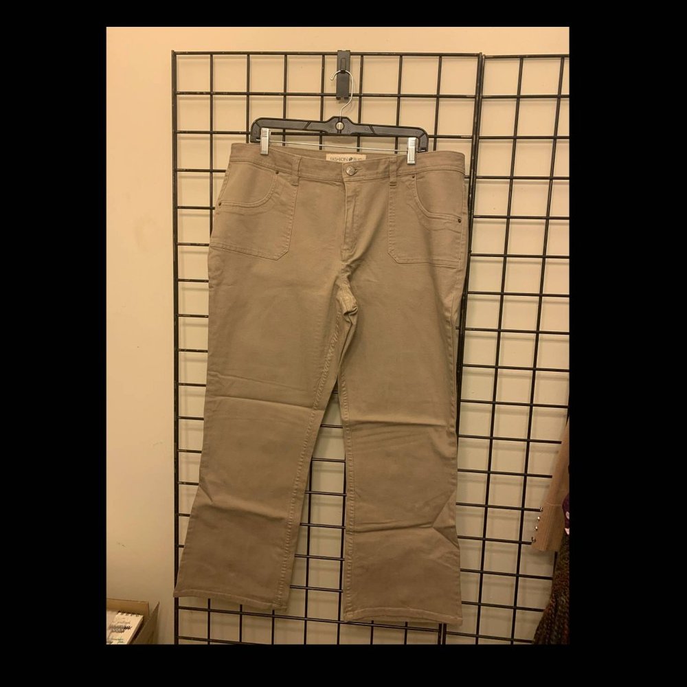 Bootcut Khakis